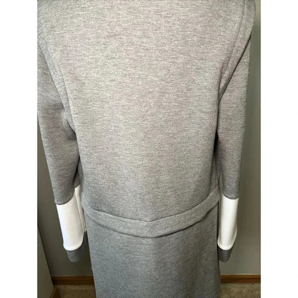 BCBGmaxazria Convertible Detachable Open Jacket Size Small Grey Casual - Picture 8 of 16